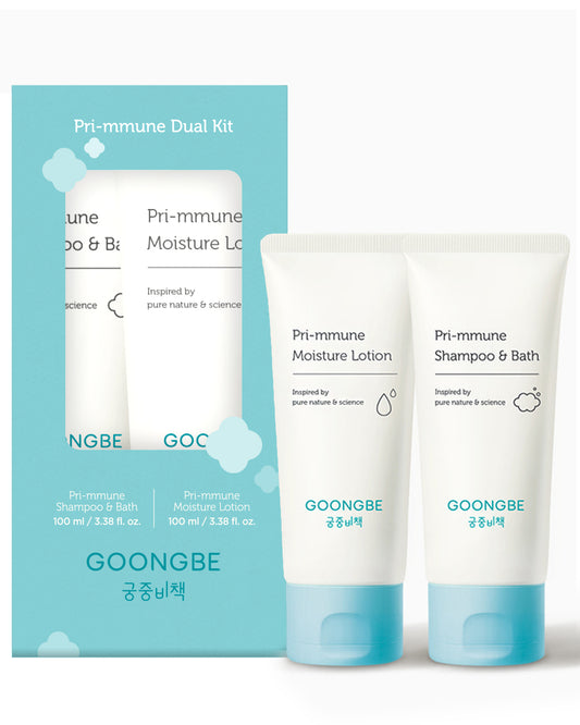 Baby Skincare Duo Set - Shampoo & Bath, Moisutre Lotion