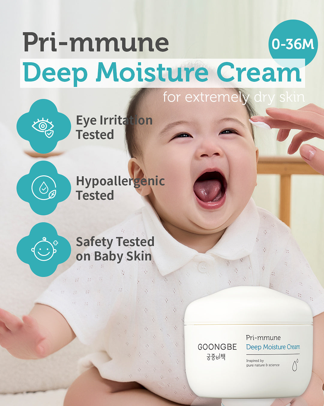 Pri-mmune Deep Moisture Cream, 3.38 oz.