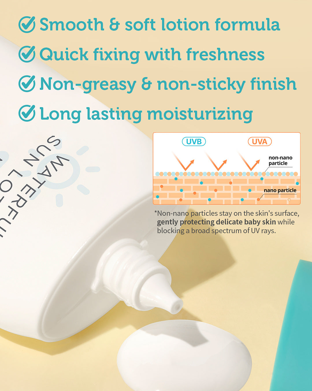 Sun Lotion SPF 40 & Moisture Sun Cushion SPF 50