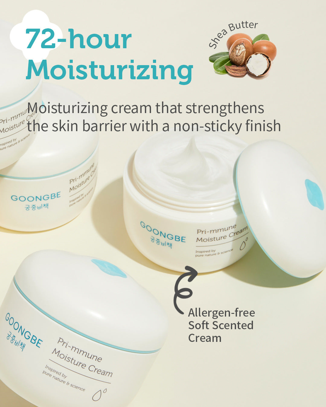 Pri-mmune Moisture Cream, 6.1 oz.