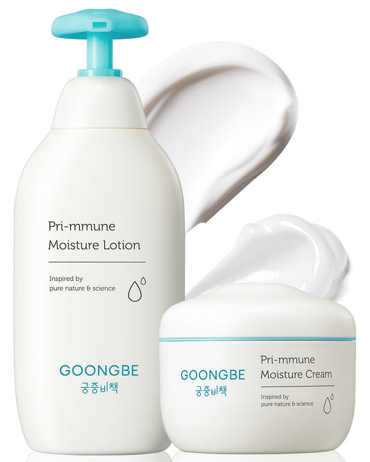 Pri-mmune Moisture Lotion & Cream, 11.8oz + 6.1oz.