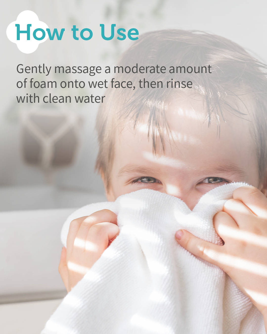 Kids' Bubble Facial Cleanser, 3.38 fl.oz.