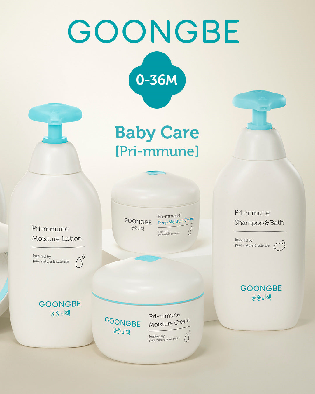 Pri-mmune Moisture Lotion & Cream, 11.8oz + 6.1oz.