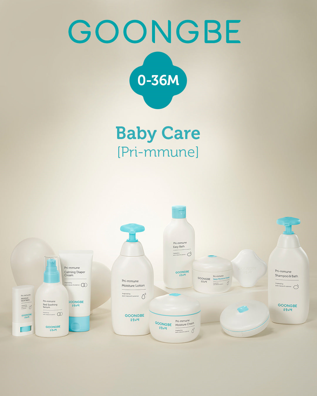 Baby Skin Care Gift Set - Shampoo & Bath, Moisutre Lotion, Cream