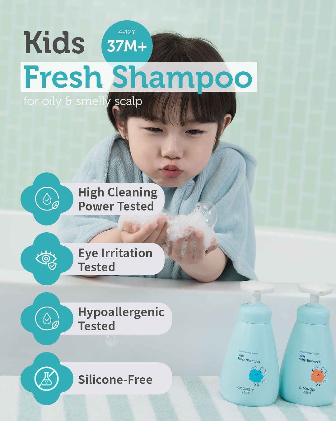 Kids' Fresh Shampoo, 10.1 fl.oz.