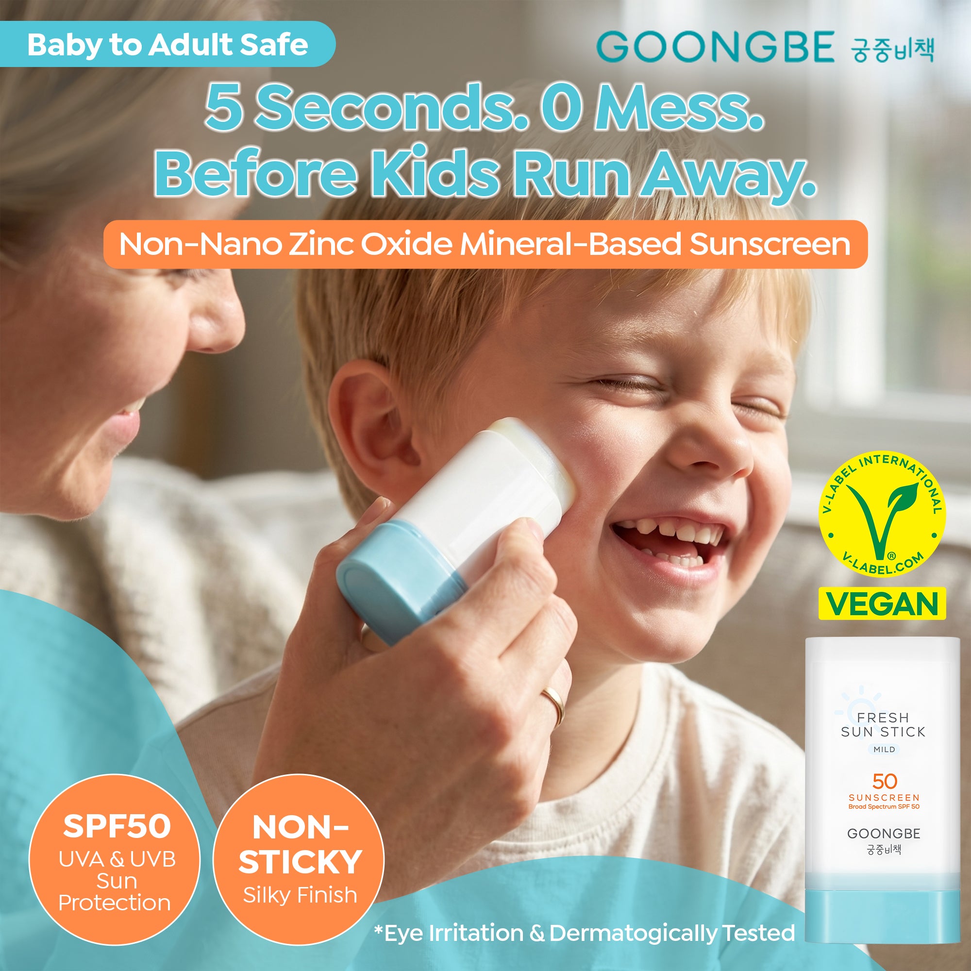 Fresh Sun Stick Mild SPF 50, 0.49 oz.