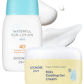 Kids Sun Lotion SPF 40 & Cooling Gel Cream, 2.82oz & 3.38oz