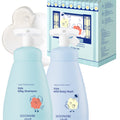 Kids Wash Duo Set - Korean Low pH Silky Shampoo & Mild Body Wash 10.1 fl.oz. & 10.1 fl.oz.