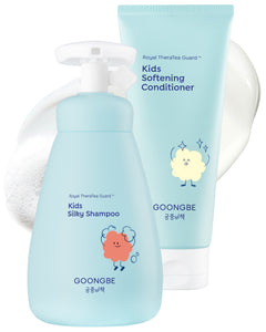 Kids Silicone-Free Silky Shampoo & Conditioner 10.1oz & 6.76oz