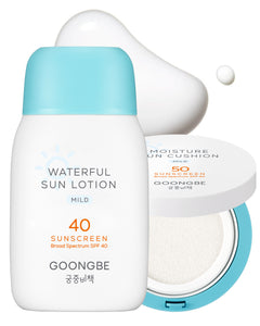 Sun Lotion SPF 40 & Moisture Sun Cushion SPF 50