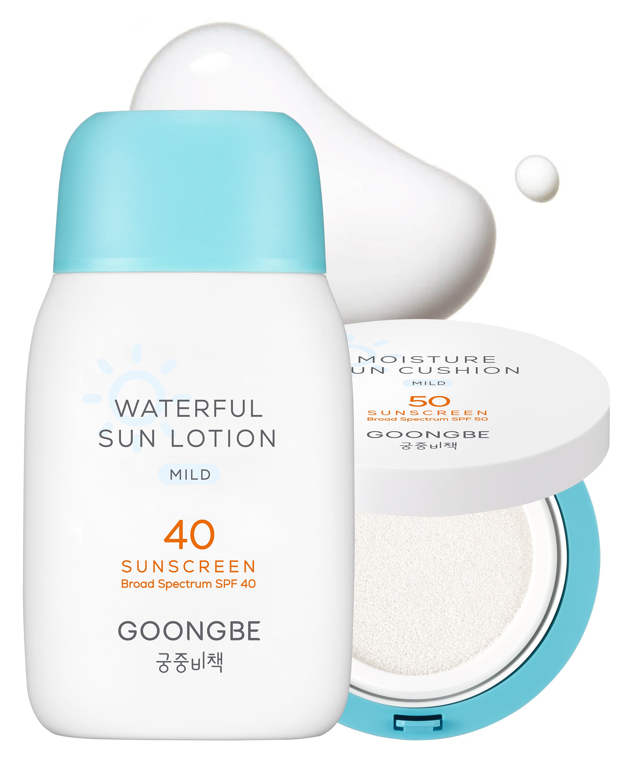 Sun Lotion SPF 40 & Moisture Sun Cushion SPF 50 Duo